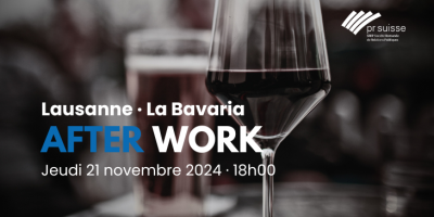 Afterwork le 21 novembre, la Bavaria, Lausanne