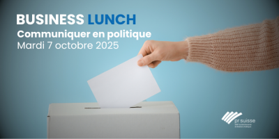 Business lunch: communiquer en politique